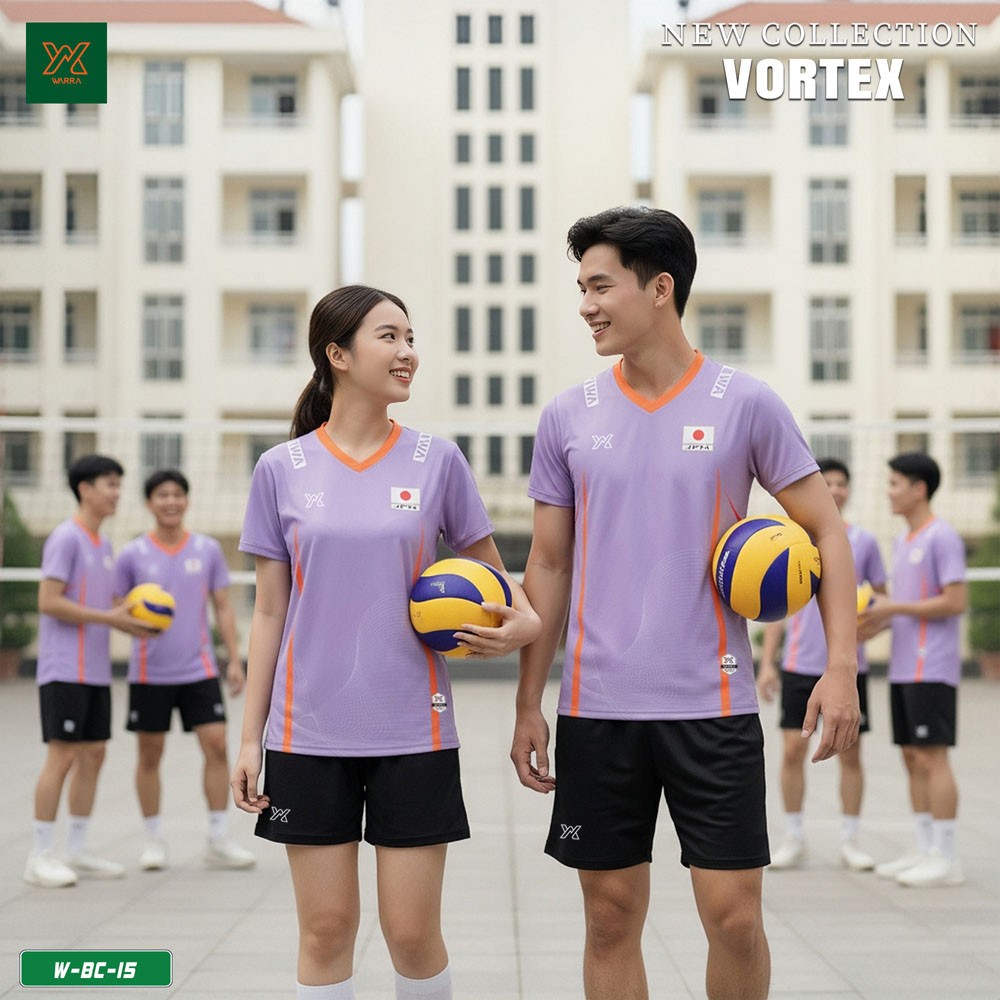 Bộ đồng phục thể thao VORTEX đỏ tươi - Năng lượng và đột phá - Ảnh 5