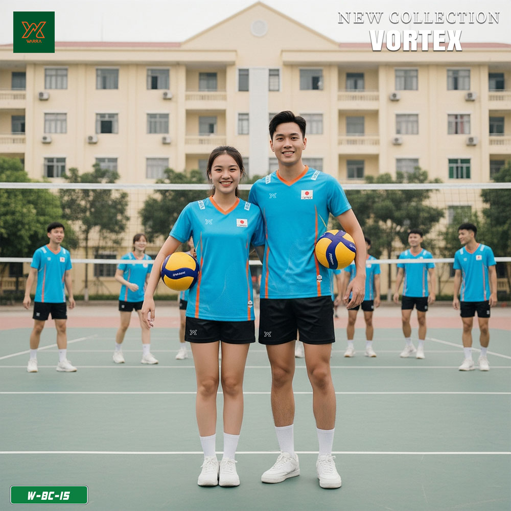 Bộ đồng phục thể thao VORTEX đỏ tươi - Năng lượng và đột phá - Ảnh 9