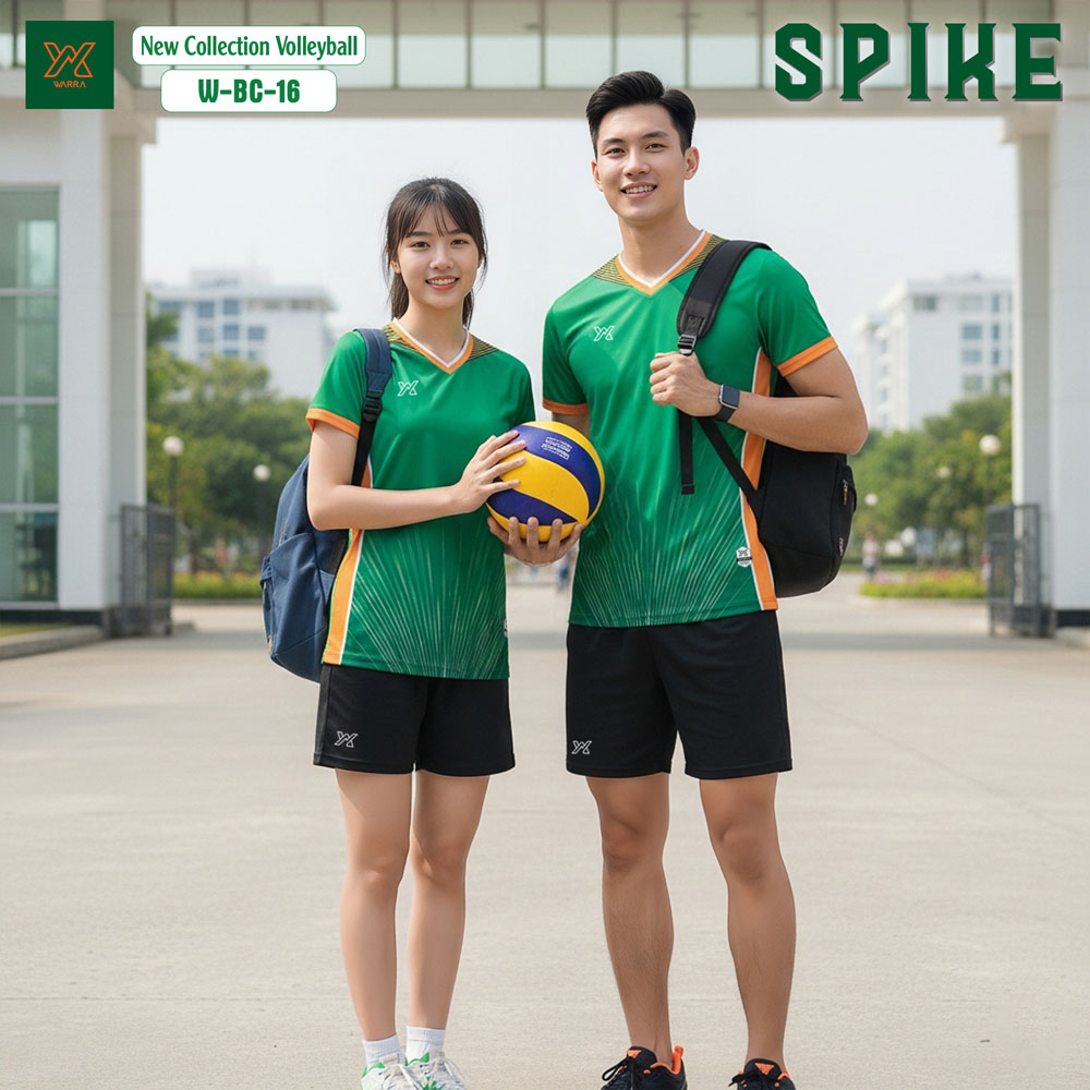 Áo Bóng Chuyền YX Spike W-BC-16 Trắng Tím Vàng - Năng Động & Cá Tính - Ảnh 7