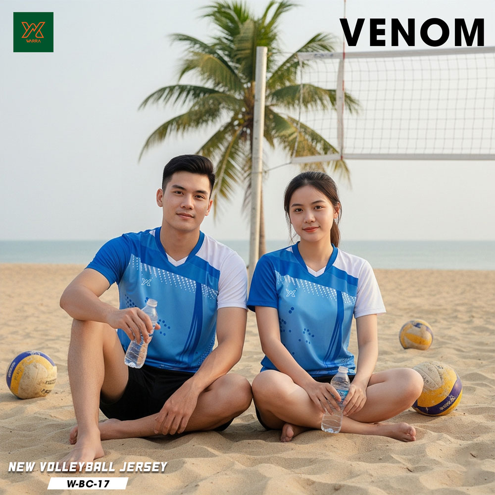 Đồng phục bóng chuyền nữ VENOM W-BC-17 – Cam Đỏ Năng Động - Ảnh 6