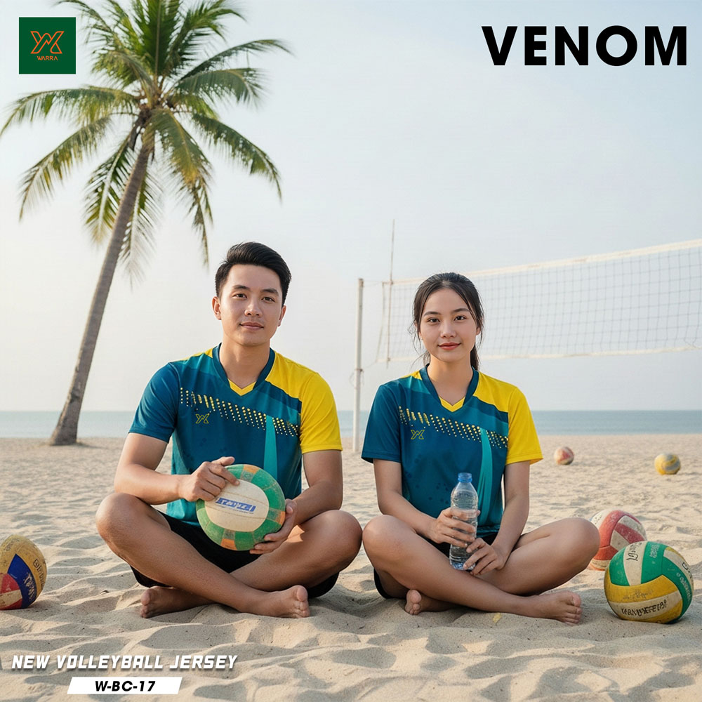Đồng phục bóng chuyền nữ VENOM W-BC-17 – Cam Đỏ Năng Động - Ảnh 7