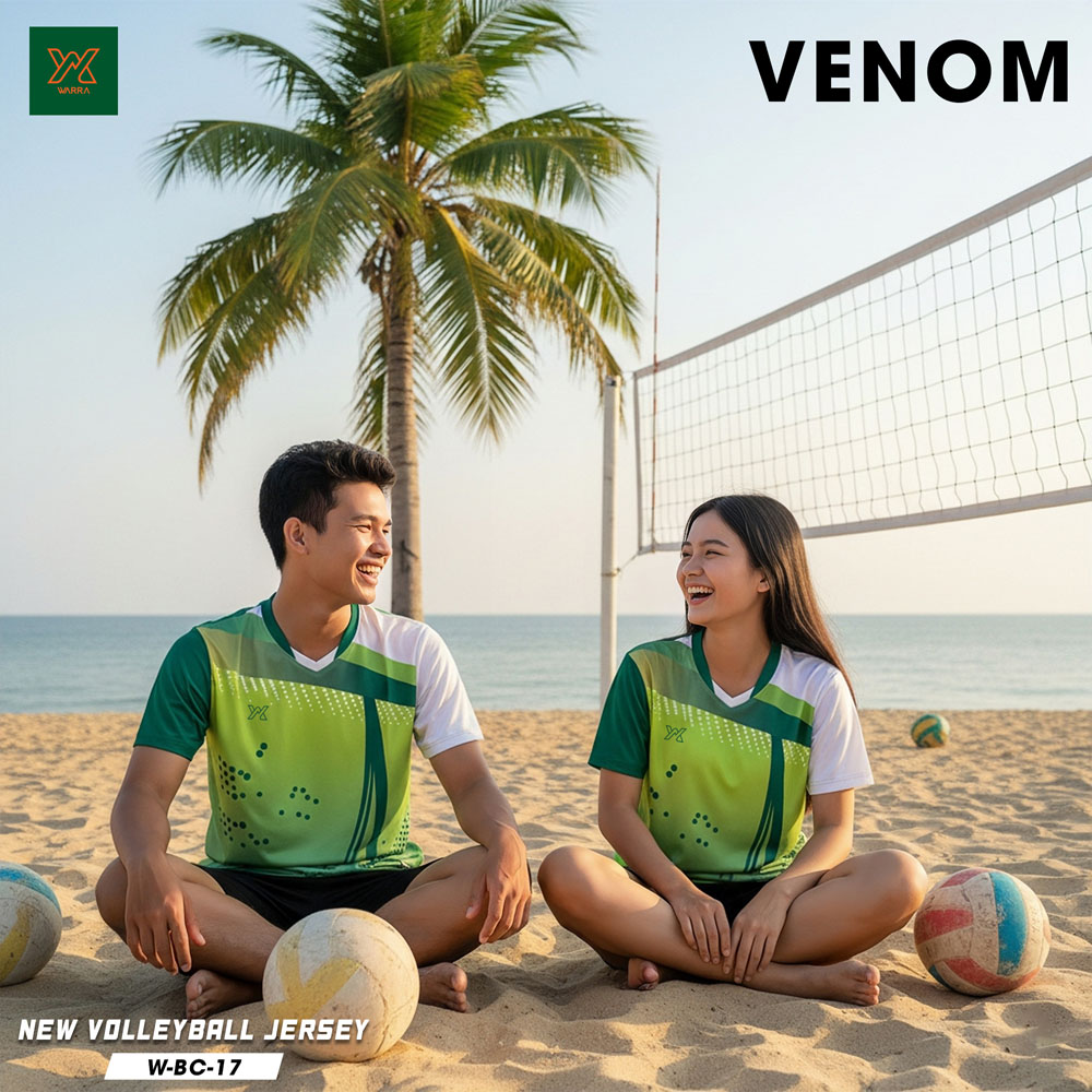 Đồng phục bóng chuyền nữ VENOM W-BC-17 – Cam Đỏ Năng Động - Ảnh 8