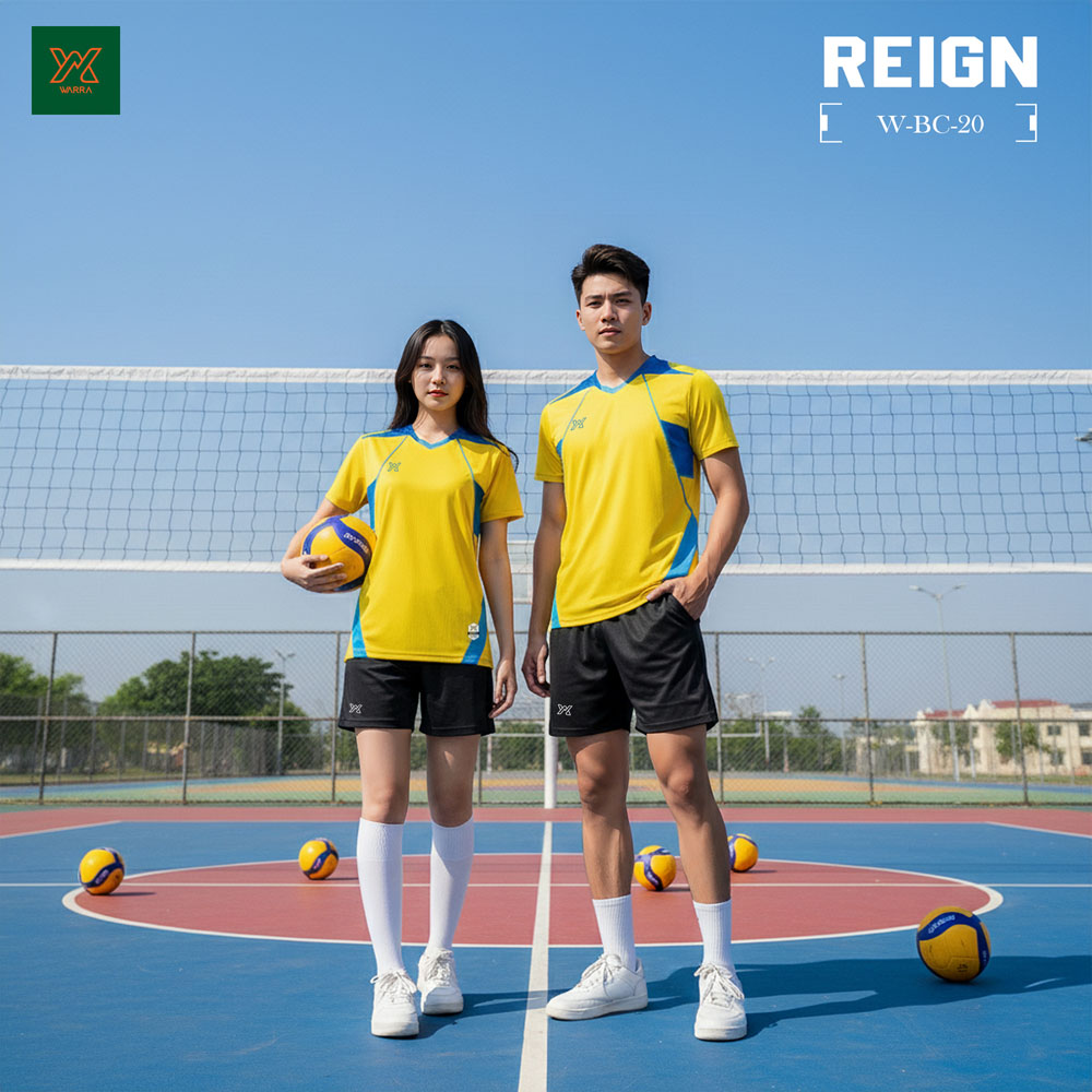 Áo Bóng Chuyền Nữ W-BC-20 Màu Đen Cá Tính - Ảnh 6