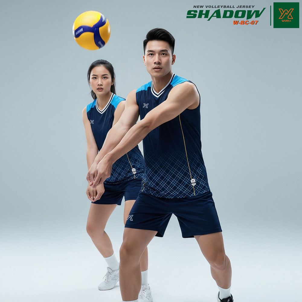 Áo Bóng Chuyền Sát Nách Nữ Màu Đỏ - W-BC-07 - Ảnh 3