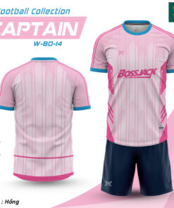 Áo Đấu Thể Thao Football Collection - CAPTAIN W-BD-I4 Hồng Phấn
