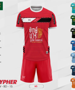 Áo Bóng Đá W BD 15 - Màu Đỏ Năng Động