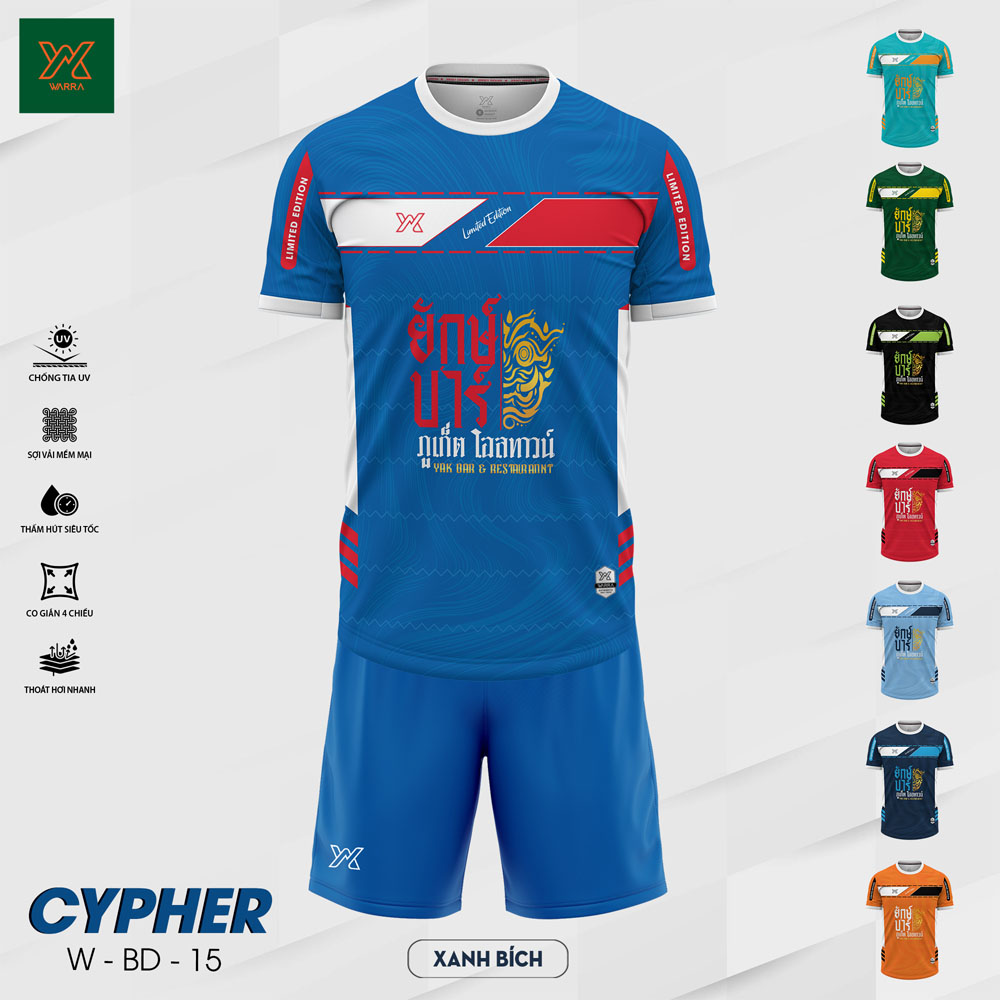 Áo Bóng Đá W BD 15 - Màu Đỏ Năng Động - Ảnh 5