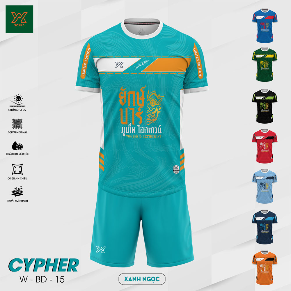 Áo Bóng Đá W BD 15 - Màu Đỏ Năng Động - Ảnh 7