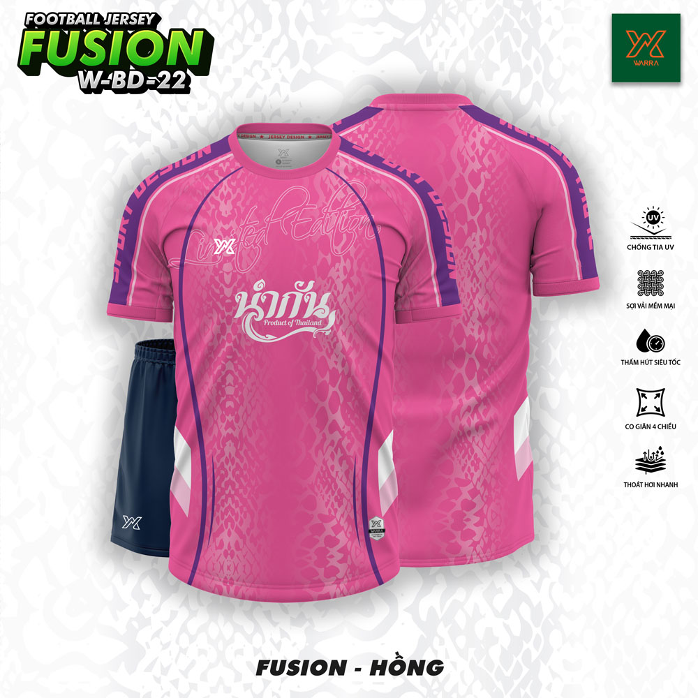 Áo Bóng Đá Fusion - Kem WARRA | Limited Edition - Ảnh 3