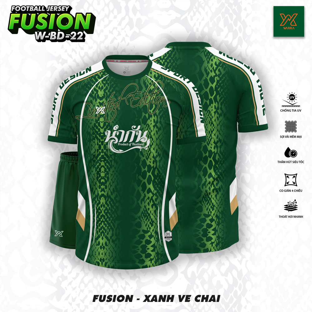 Áo Bóng Đá Fusion - Kem WARRA | Limited Edition - Ảnh 7