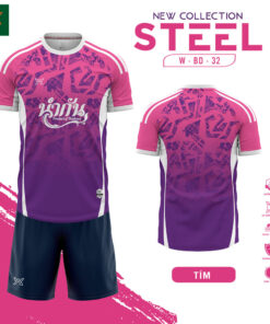 Áo Bóng Đá W-BD-32 Tím – Cá Tính & Hiện Đại Cho Mọi Cuộc Chơi