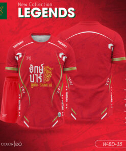 Áo Đấu LEGENDS W-BD-35 Màu Đỏ – Đẳng Cấp Chiến Binh Sân Cỏ