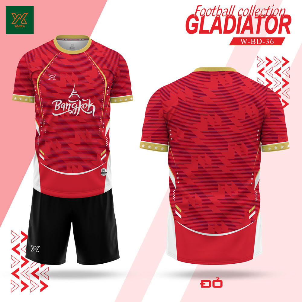 Áo Bóng Đá Gladiator W-BD-36 – Màu Xám Trung Tính - Ảnh 4