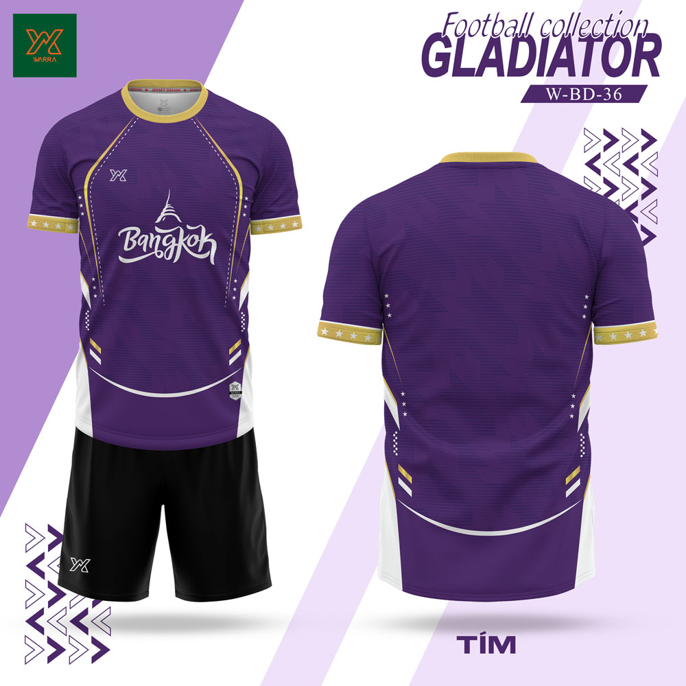 Áo Bóng Đá Gladiator W-BD-36 – Màu Xám Trung Tính - Ảnh 6