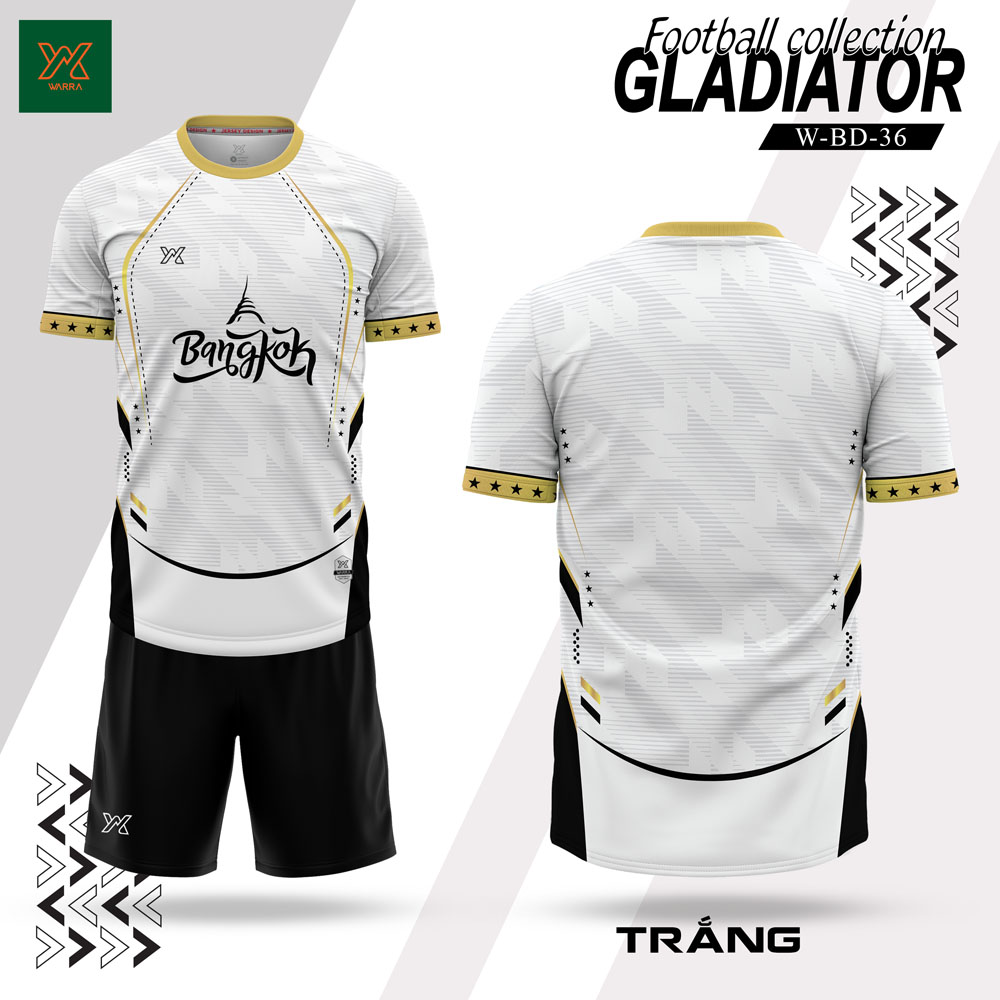 Áo Bóng Đá Gladiator W-BD-36 – Màu Xám Trung Tính - Ảnh 7