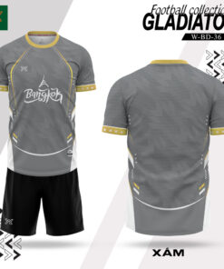 Áo Bóng Đá Gladiator W-BD-36 – Màu Xám Trung Tính