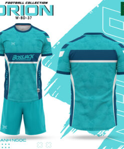 Bộ quần áo đá bóng ORION W-BD-37 màu xanh ngọc - Năng động và hiện đại