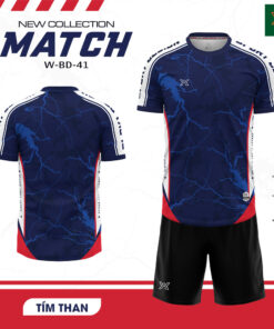 Áo Thể Thao W-BD-41 Tím Than - Mạnh Mẽ Và Cá Tính