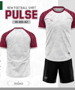 Áo bóng đá Yarra Pulse W-BD-42 Trắng đỏ – Thiết kế hiện đại, tính năng vượt trội
