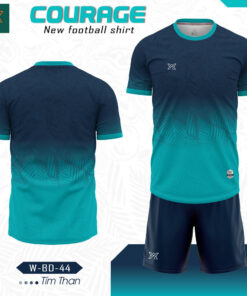 Courage - W-BD-44 Phiên Bản Tím Than Ombre Xanh Ngọc