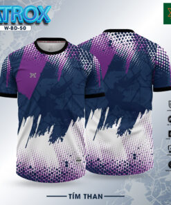 Áo thể thao ATROX W-BD-50 màu tím than chải cọ