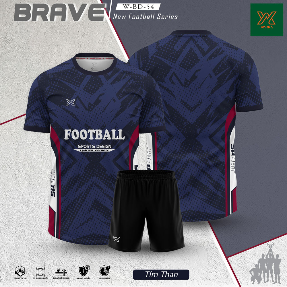 Đồng phục đá bóng W-BD-54 - Xanh Ngọc - Ảnh 5