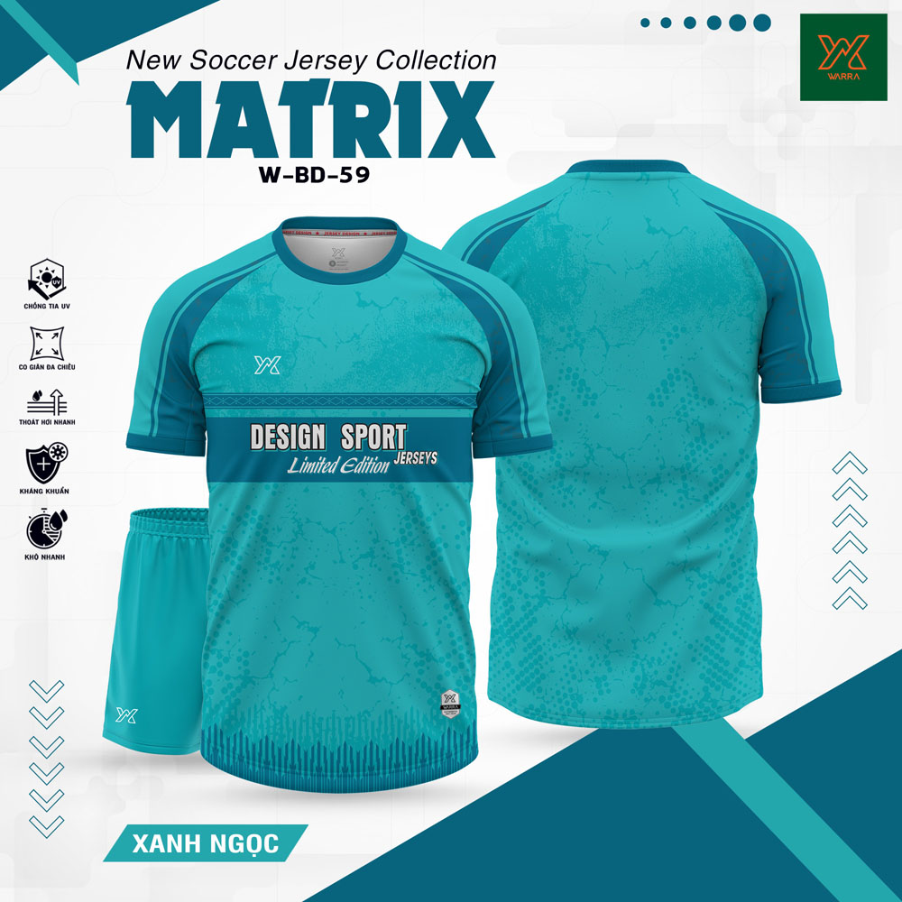 Áo Bóng Đá MATRIX W-BD-59 Hồng Pastel Năng Động - Ảnh 7