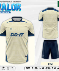 Áo Bóng Đá VALOR W-BD-60 Màu Kem - Đẳng Cấp Thể Thao & Thời Trang