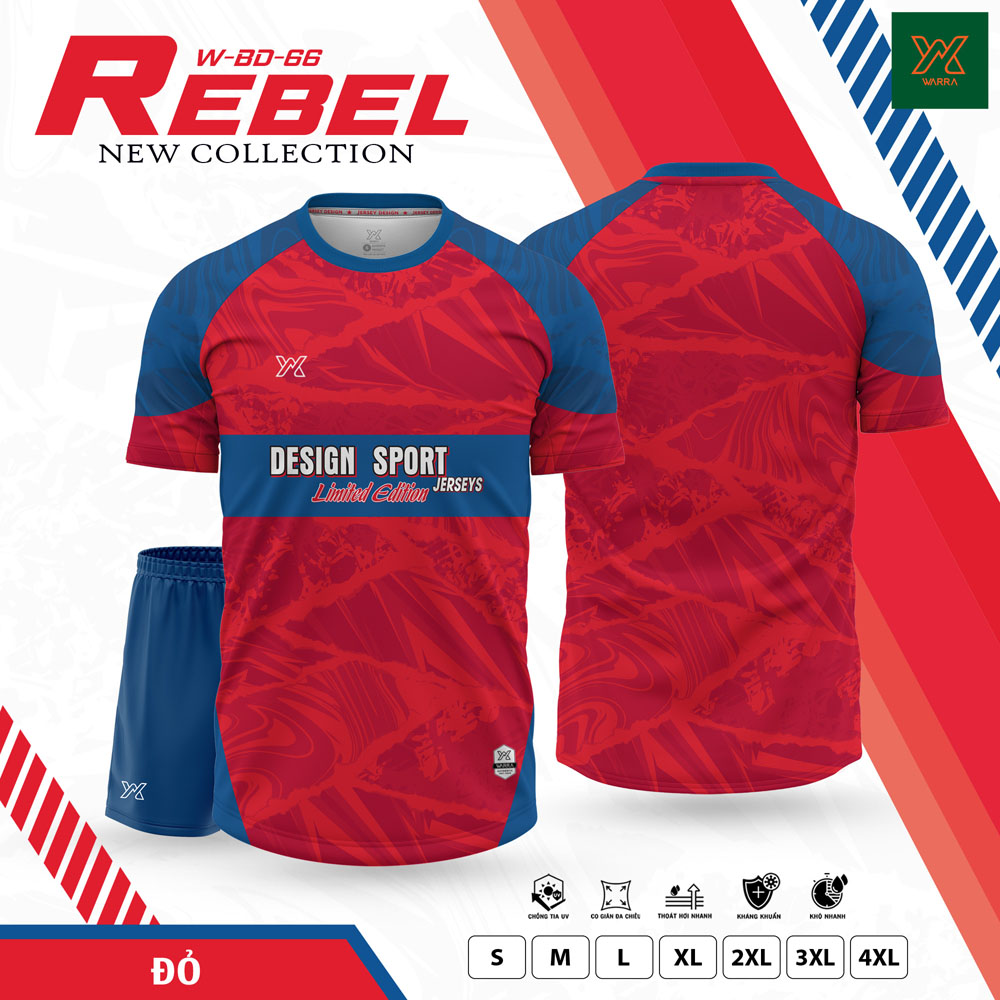 REBEL Trắng Xanh Ngọc – BST Thể Thao Năng Động W-BD-66 - Ảnh 2