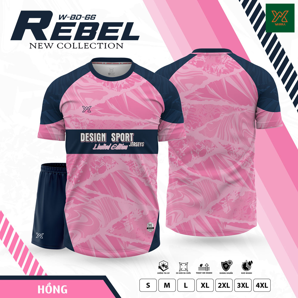 REBEL Trắng Xanh Ngọc – BST Thể Thao Năng Động W-BD-66 - Ảnh 3