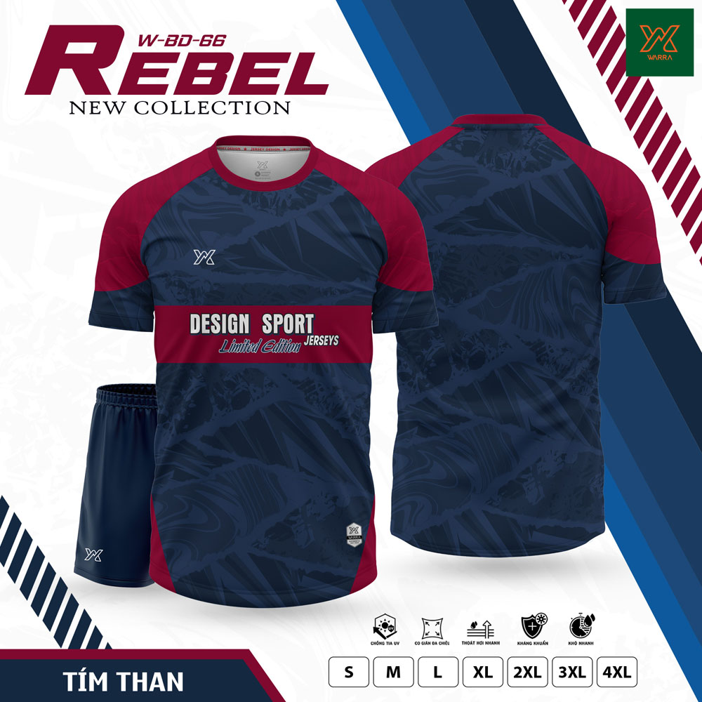 REBEL Trắng Xanh Ngọc – BST Thể Thao Năng Động W-BD-66 - Ảnh 4