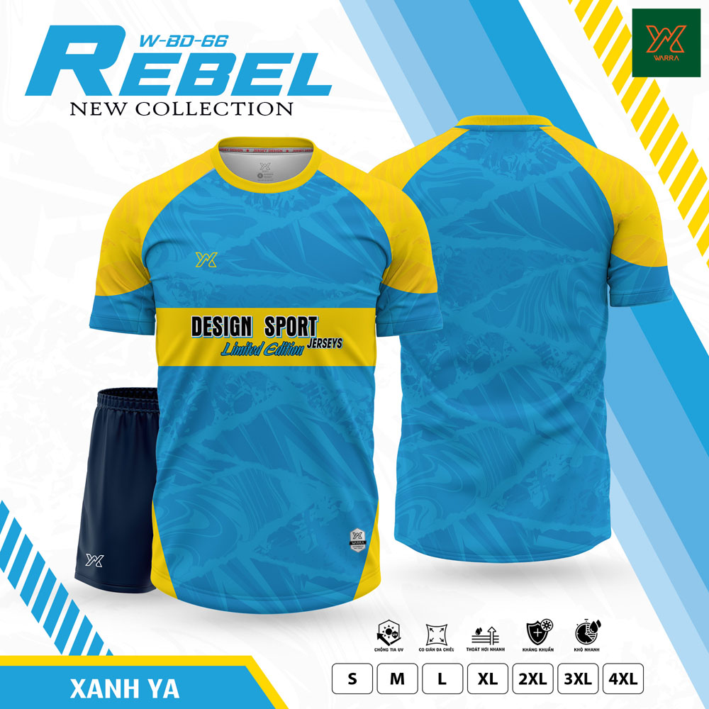 REBEL Trắng Xanh Ngọc – BST Thể Thao Năng Động W-BD-66 - Ảnh 8