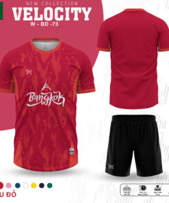 Áo Bóng Đá Velocity W-BD73 - Đỏ Nhiệt Huyết