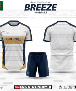 Áo Bóng Đá W-BD-83 Màu Trắng – Phong Cách Thể Thao Đỉnh Cao