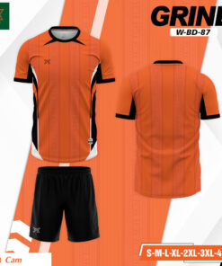Bộ đồ thể thao GRIND W-BD-87 màu cam - Năng lượng bùng nổ trên sân cỏ