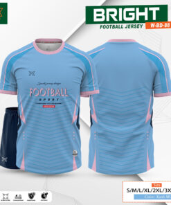 Áo Bóng Đá BRIGHT W-BD-88 Xanh MC
