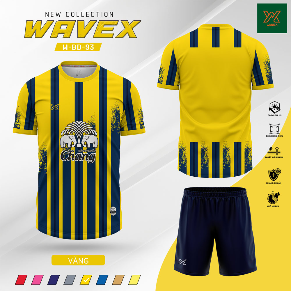 Áo Bóng Đá Wavex W-BD-93 Màu Đỏ Năng Động - Ảnh 4