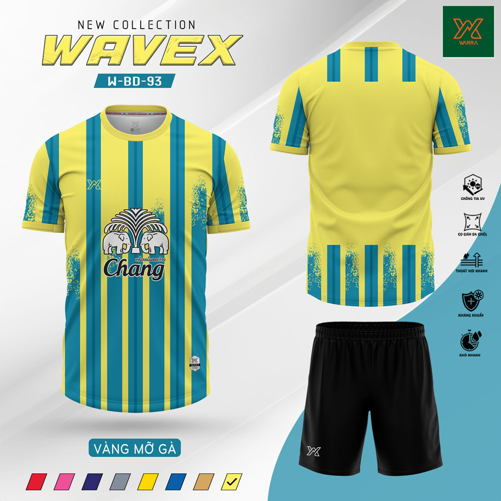 Áo Bóng Đá Wavex W-BD-93 Màu Đỏ Năng Động - Ảnh 6