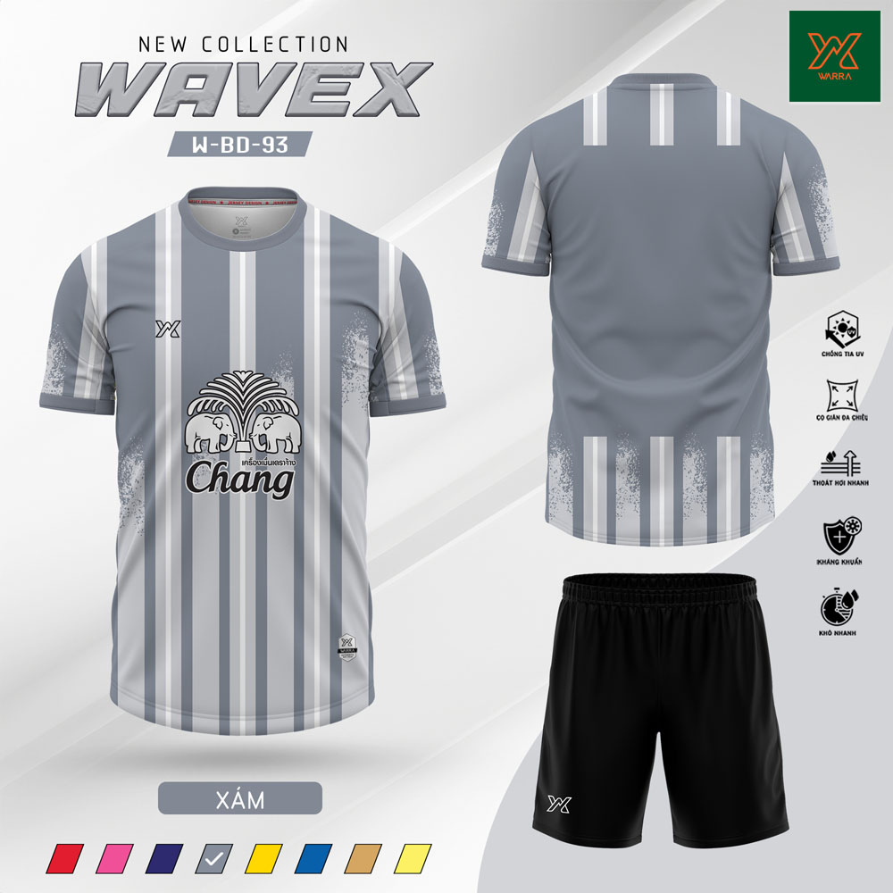 Áo Bóng Đá Wavex W-BD-93 Màu Đỏ Năng Động - Ảnh 7