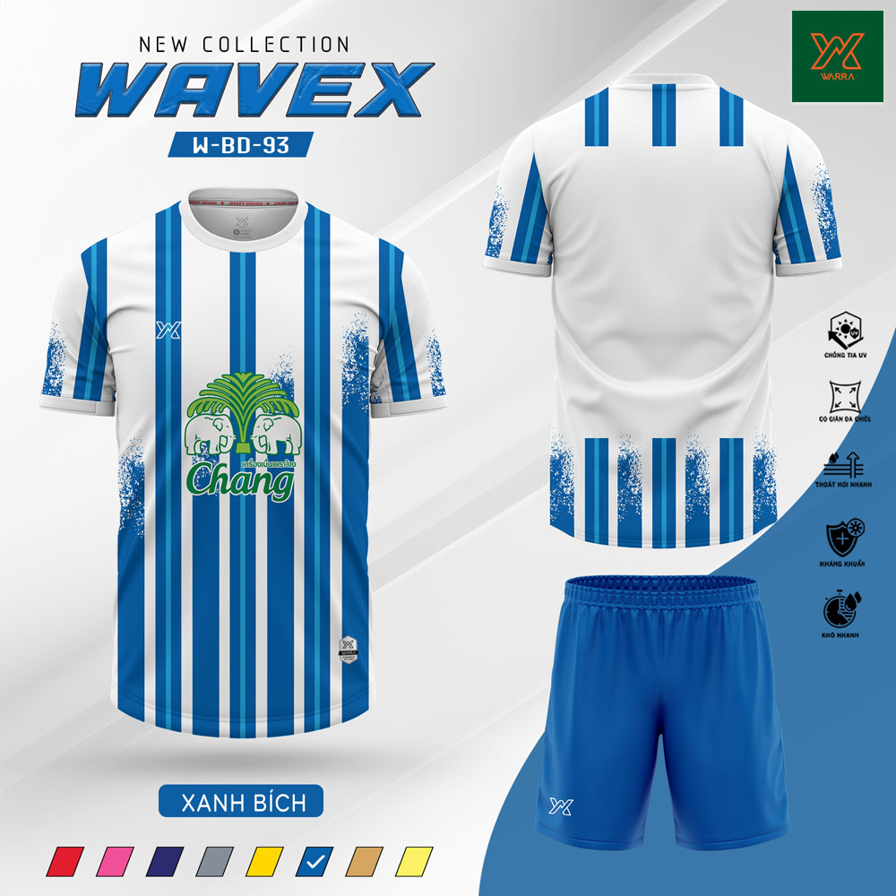 Áo Bóng Đá Wavex W-BD-93 Màu Đỏ Năng Động - Ảnh 8