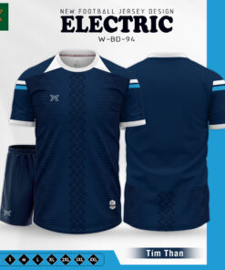 Áo Bóng Đá ELECTRIC W-BD-94 – Tím Than Đẳng Cấp Cho Đội Bóng Của Bạn