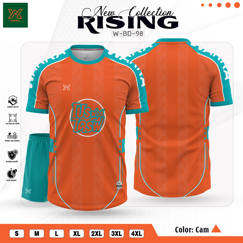 Áo Thể Thao YX WARNA Rising W-BD-98 – Xanh Nhạt Năng Động - Ảnh 2