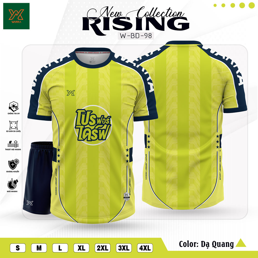 Áo Thể Thao YX WARNA Rising W-BD-98 – Xanh Nhạt Năng Động - Ảnh 3