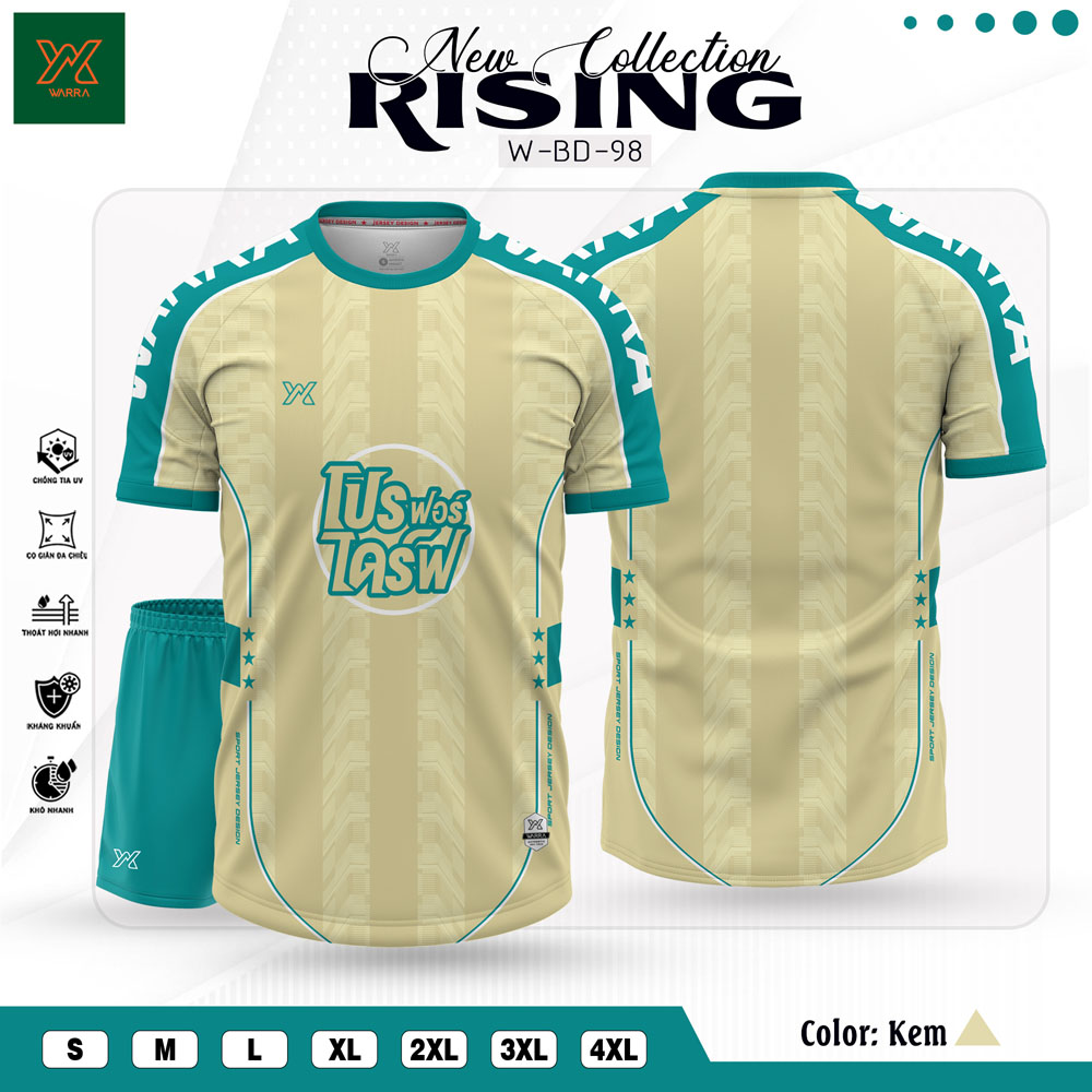 Áo Thể Thao YX WARNA Rising W-BD-98 – Xanh Nhạt Năng Động - Ảnh 5