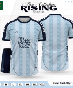 Áo Thể Thao YX WARNA Rising W-BD-98 – Xanh Nhạt Năng Động