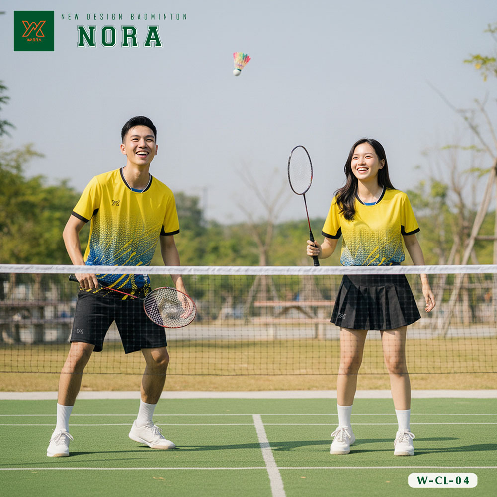 Áo Cầu Lông Nữ W-CL-20 Hồng Pastel Tím | Thể Thao Năng Động, Thời Trang Unisex - Ảnh 2