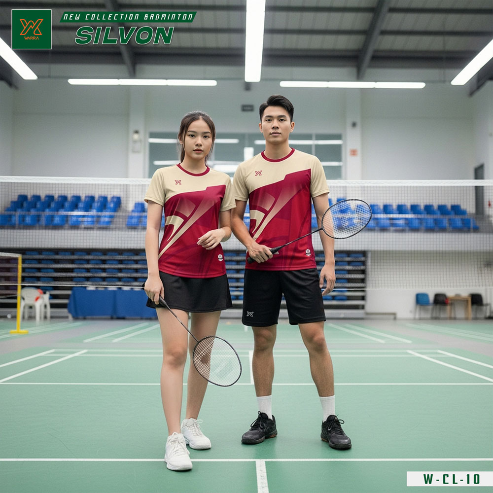 Bộ đồ cầu lông nam nữ màu xanh biển – Năng động & thoáng mát chuẩn thi đấu - Ảnh 2