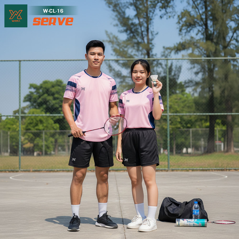 Áo Cầu Lông W-CL-16 Trắng - Thiết Kế Năng Động, Phối Màu Trẻ Trung - Ảnh 3