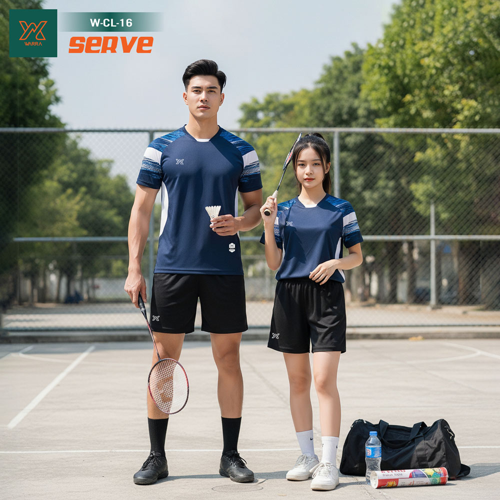 Áo Cầu Lông W-CL-16 Trắng - Thiết Kế Năng Động, Phối Màu Trẻ Trung - Ảnh 4