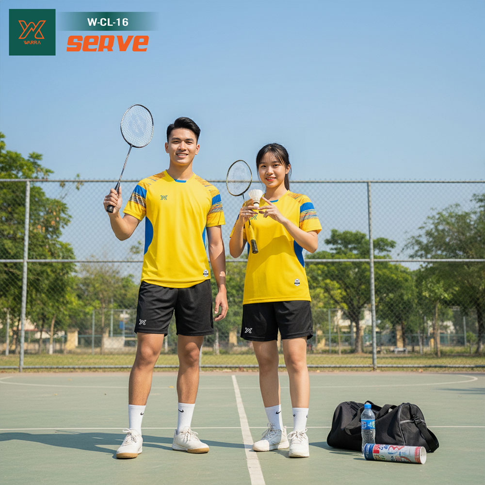 Áo Cầu Lông W-CL-16 Trắng - Thiết Kế Năng Động, Phối Màu Trẻ Trung - Ảnh 5